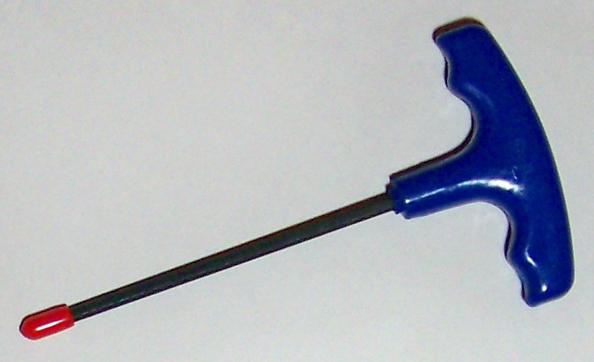 T-handle with tip as pointer